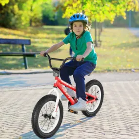 16 Inch Kids Bike Bicycle with Training Wheels for 5-8 Years Old Kids-Red