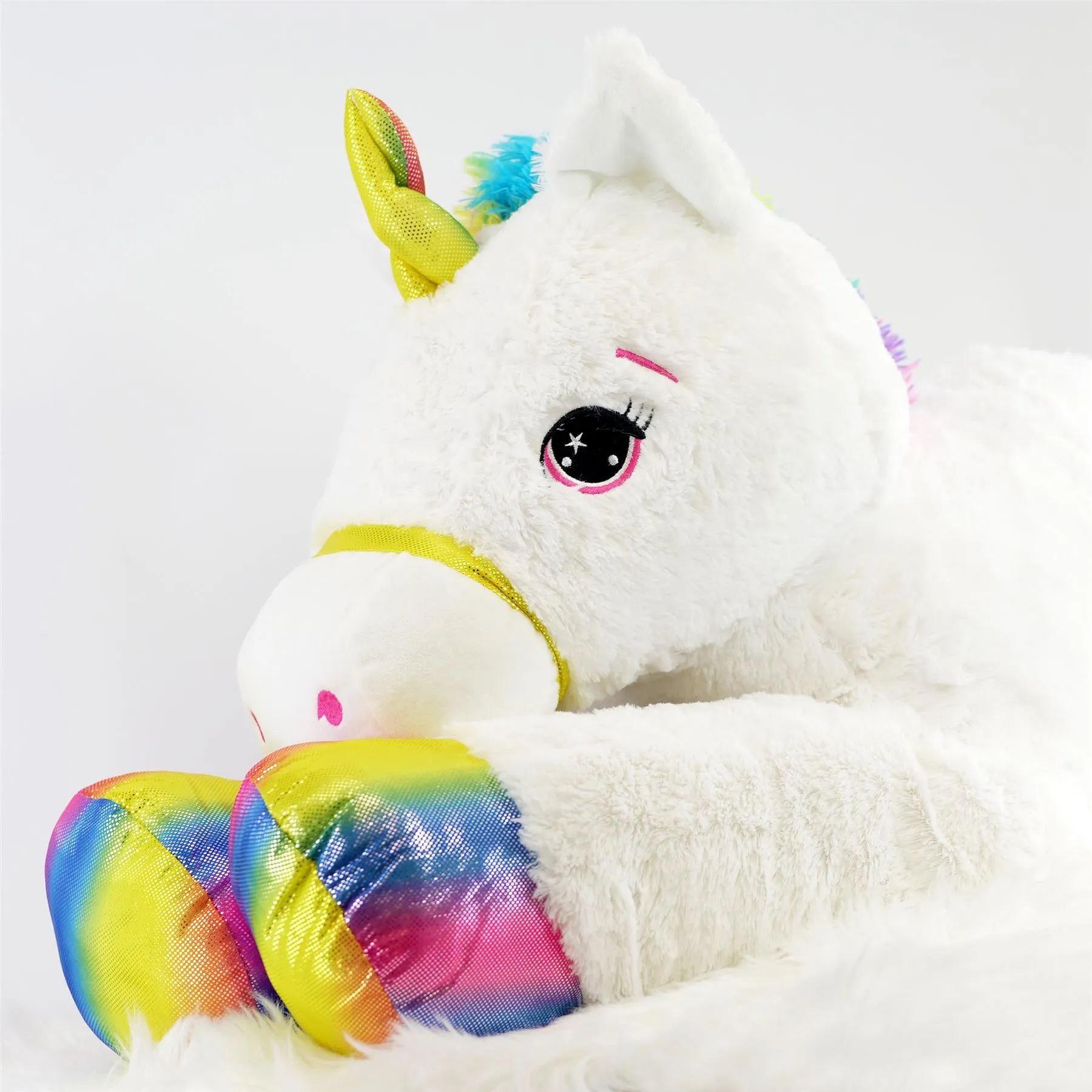 42" Giant Lying Soft Stuffed Unicorn