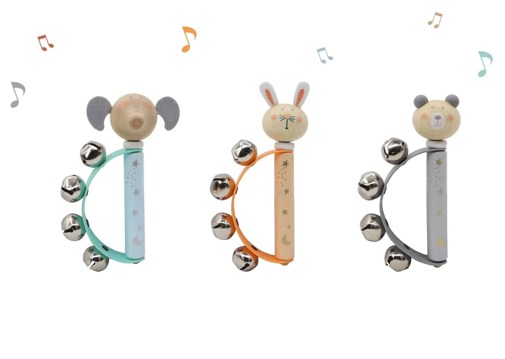 Animal Hand Bell Shaker