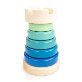 Bajo Stacking Tower - Blue Rook