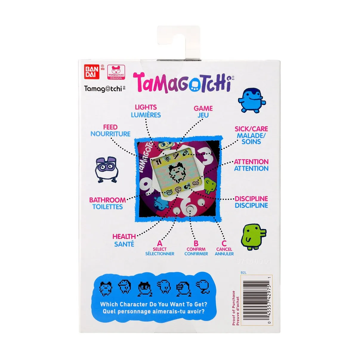 Bandai - The Original Tamagotchi (Gen 1) Sweet Heart Portable Electronic Toy (42975) LOW STOCK