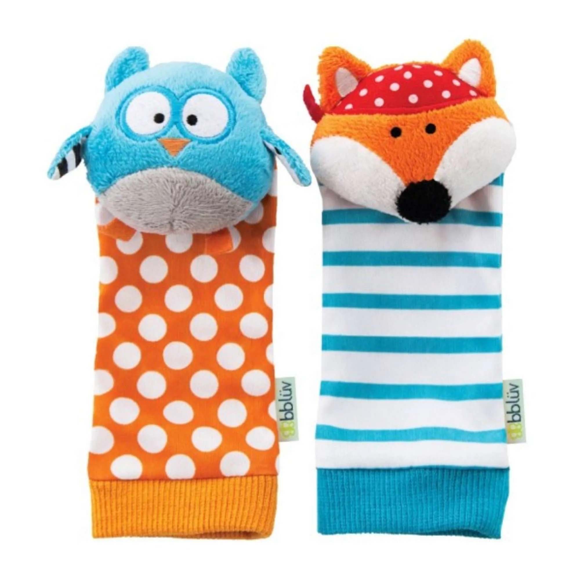 BBLUV Düo Foot Finders - Owl & Fox