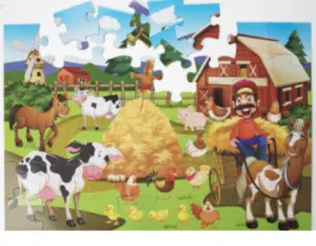 Bigtime Barnyard Farm Puzzle