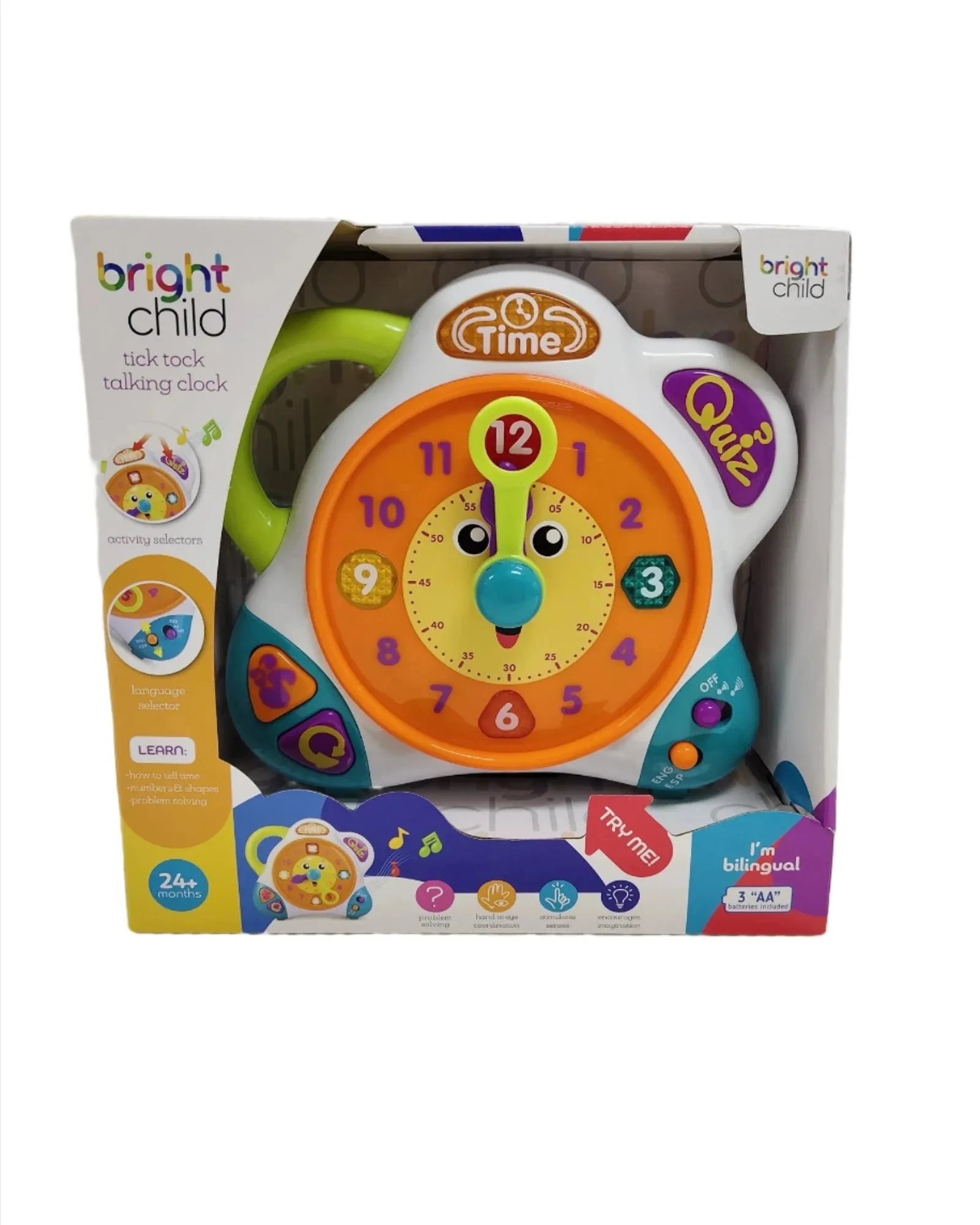 Bright Child Tick Tock Talking Clock