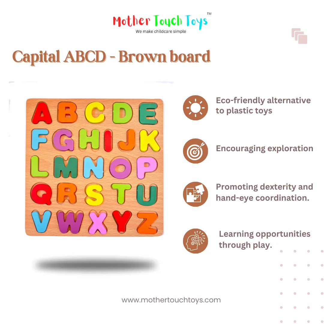 Capital ABCD Brown Board