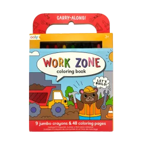 Carry Along Coloring Book (Work Zone)