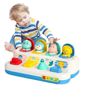 Colorful Interactive Pop-Up Toy for Toddlers - Enhance Motor Skills with Fun!