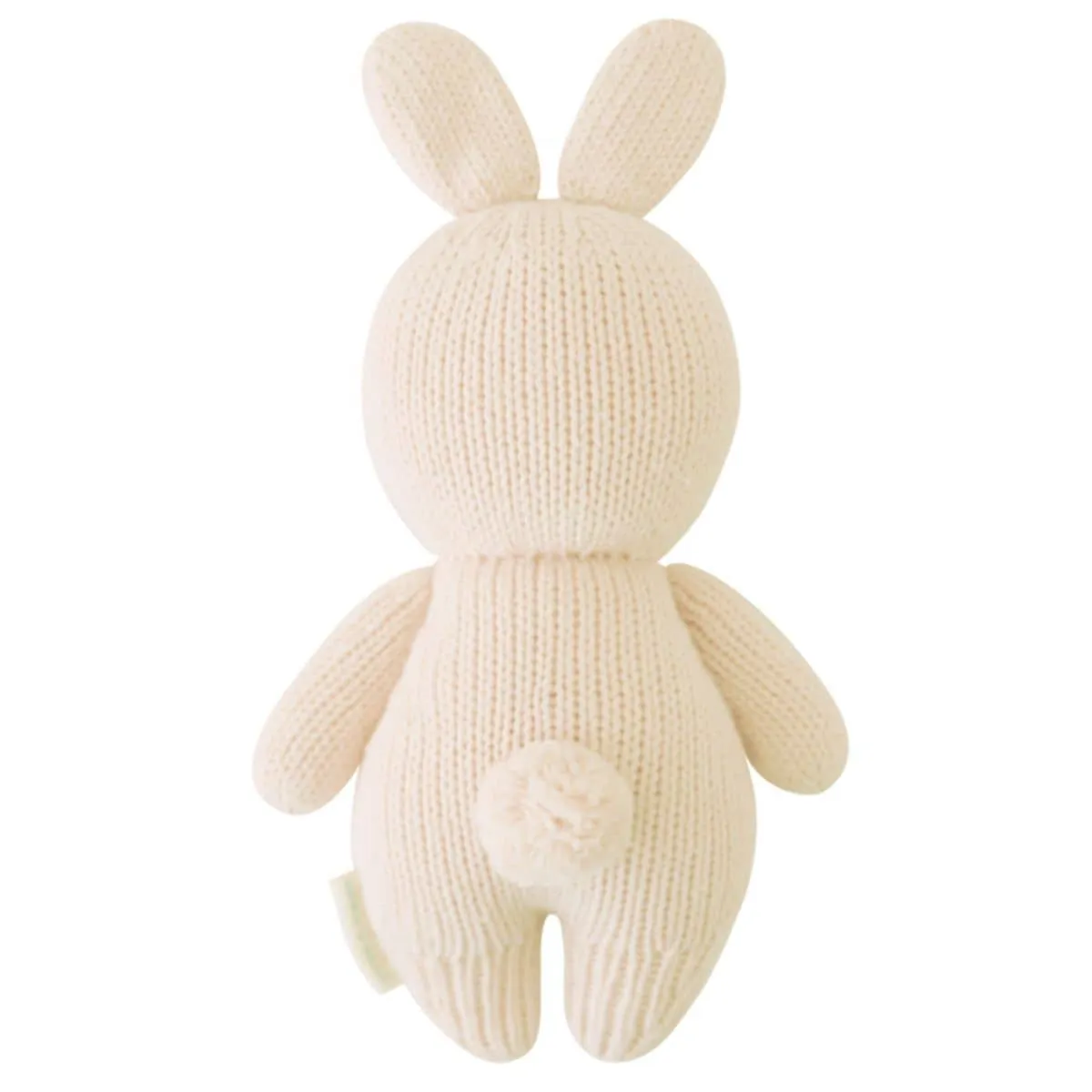 Cuddle   Kind Hand-Knit Doll - Baby Rabbit (oatmeal)