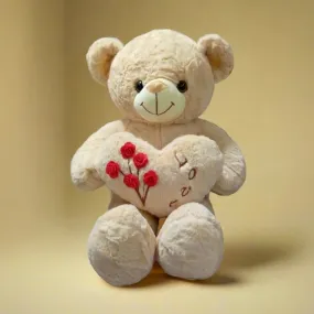 Cute Love Plush Teddy Bear | 1.5 Feet