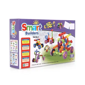 Ekta Smart Builders Building Blocks Set (68 Pieces)