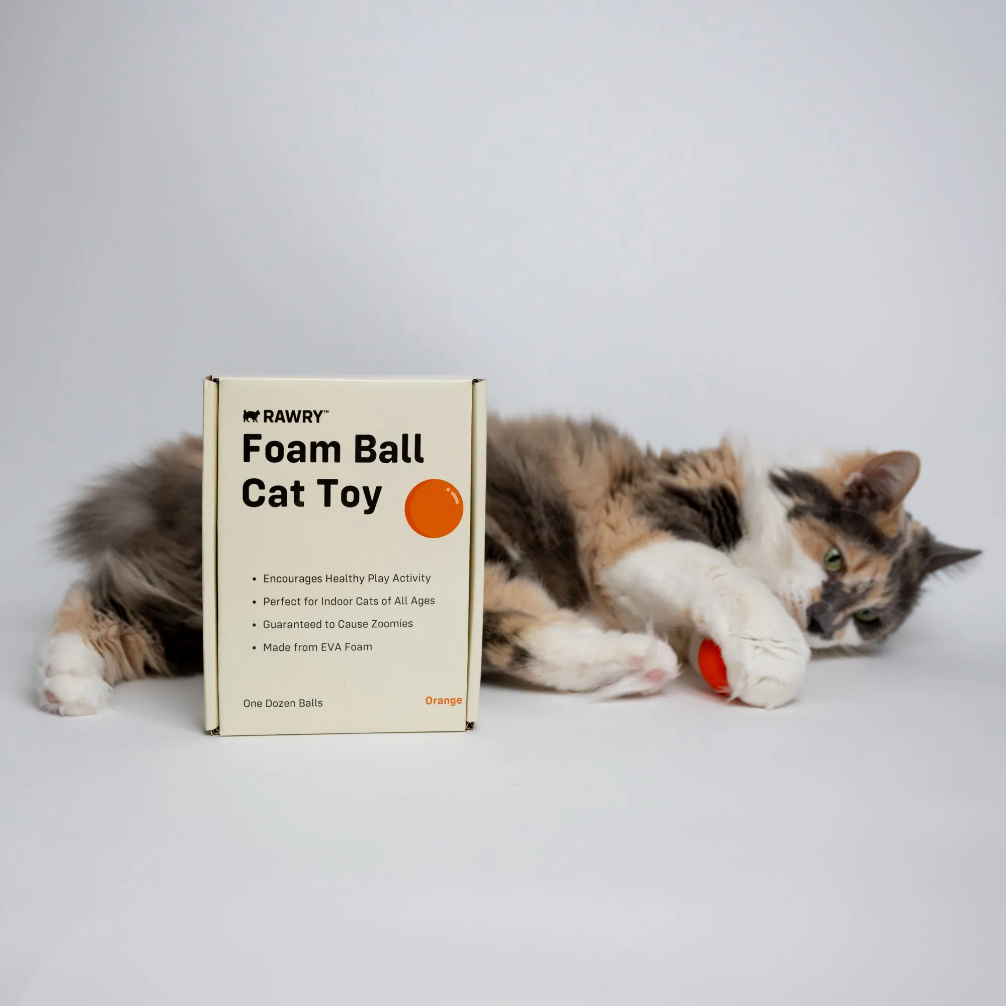 Foam Ball Cat Toy