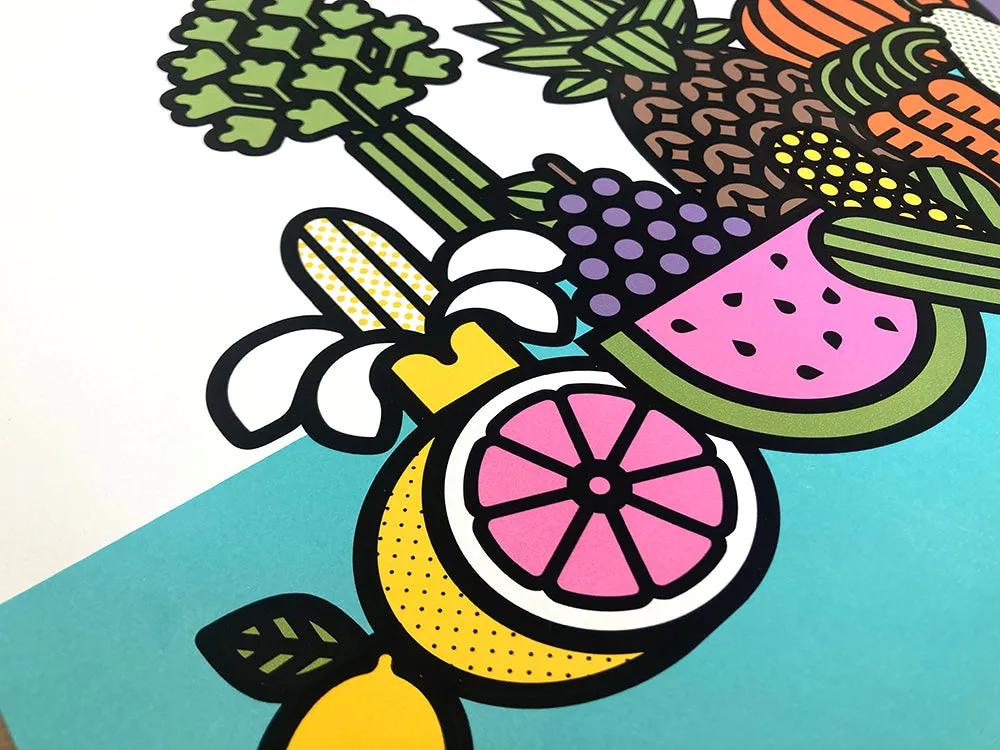 Fruits & Veggies Print