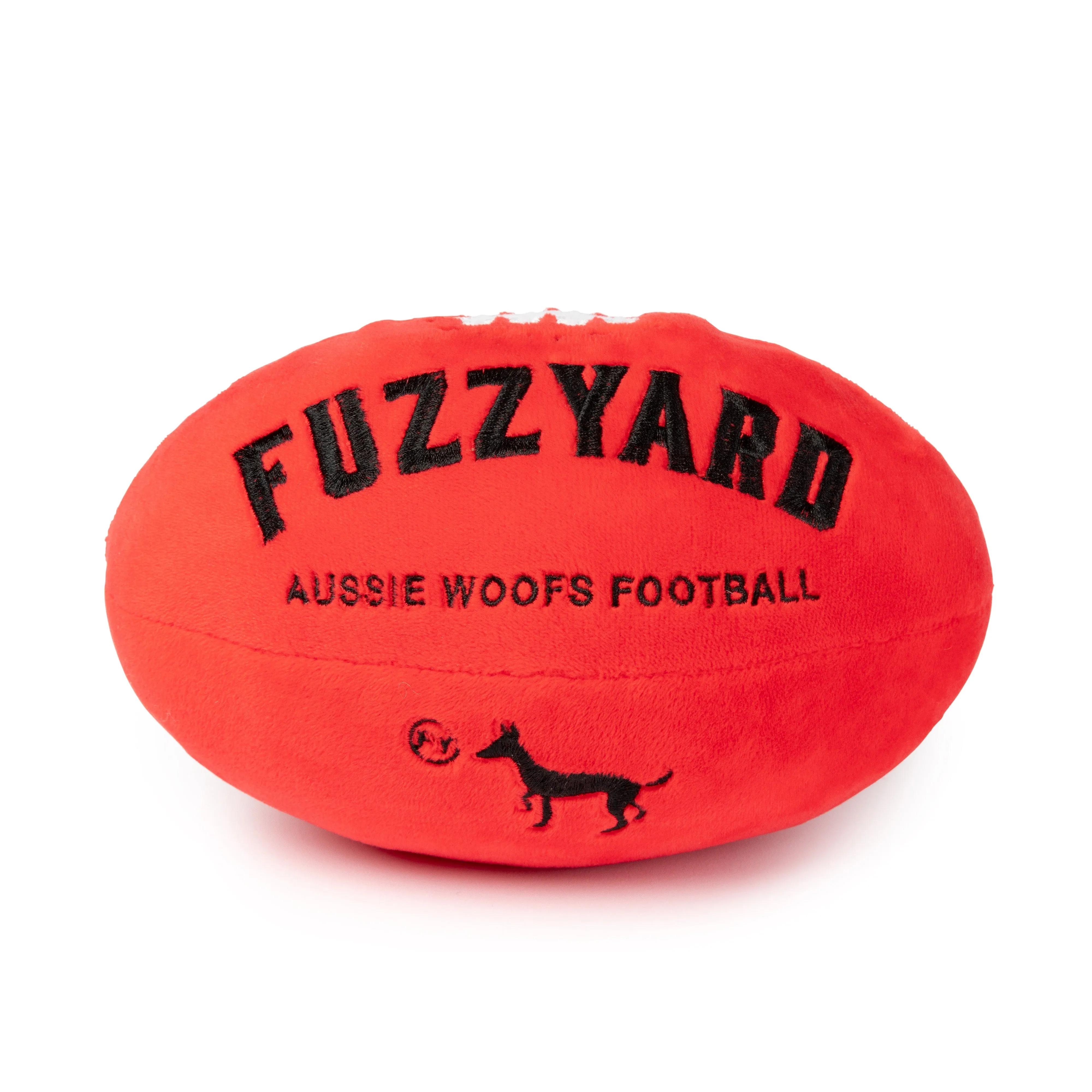 FuzzYard Aussie Football Soft Dog Toy