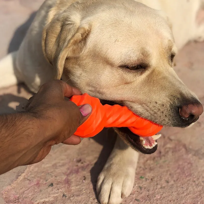 Goofy Tails Dog Toy | Super Flavored Dumbbell Treat Dispensing Toys for Dogs