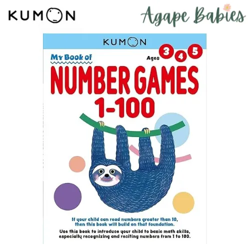 Kumon My Book of Number Games 1-100