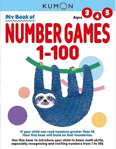 Kumon My Book of Number Games 1-100