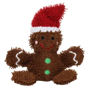 Mighty Dog Toys Microfiber Gingerbread Man