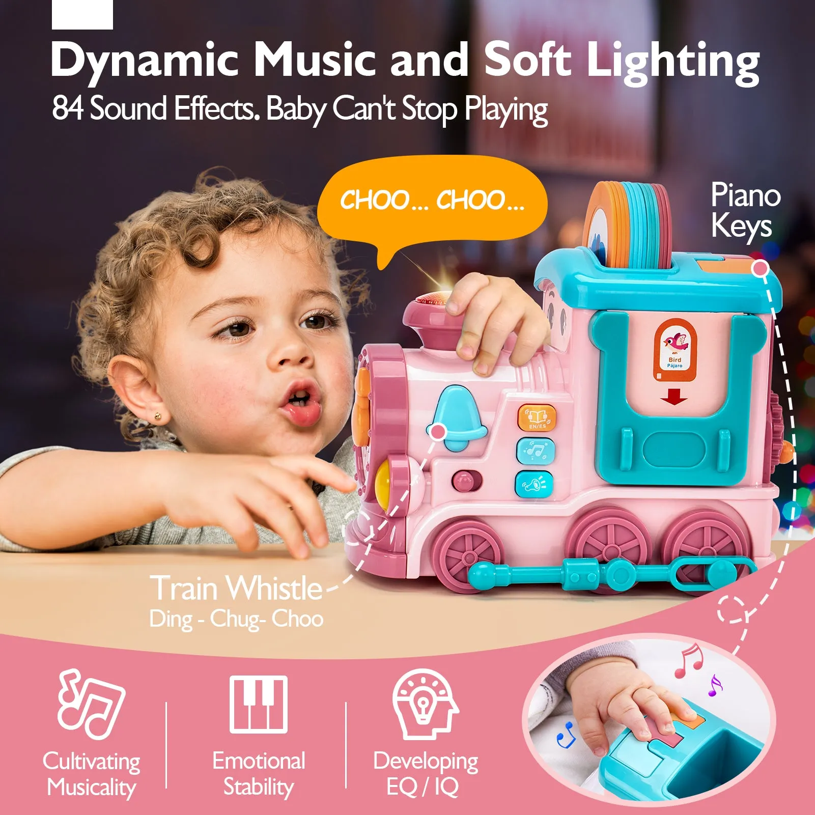 Montessori 24-in-1 Multi Musical Train