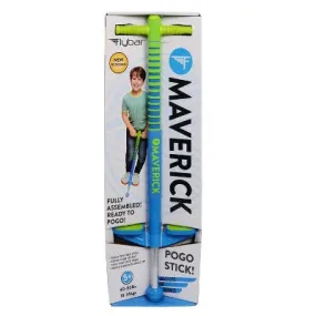 New - Flybar Maverick Pogo Stick - Blue/Green