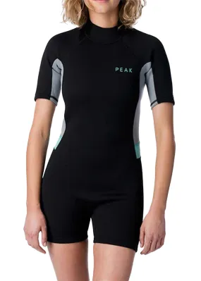 Peak Womens Energy 1.5mm Short Sleeve Spring Suit Wetsuit