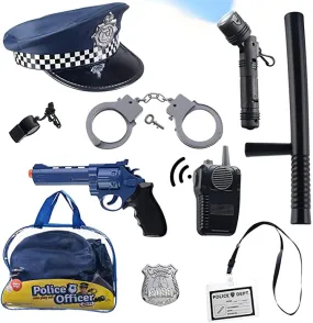 POLICE DRESS UP TOY SET