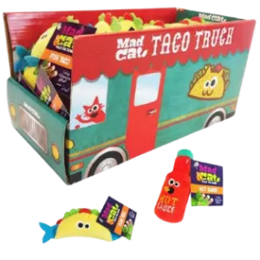 R2P Pet Mad Cat Taco Truck Assorted Catnip Cat Toy