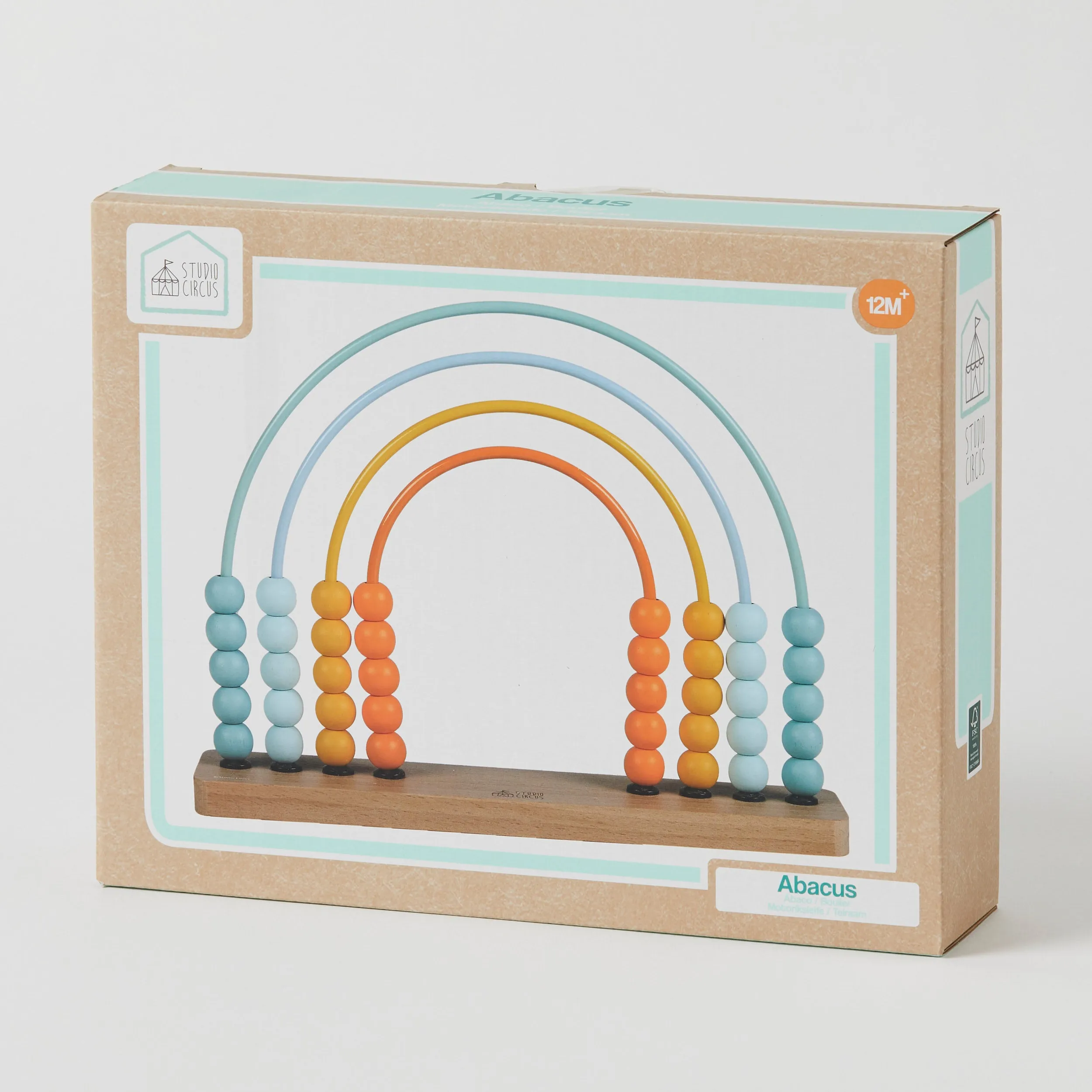 Rainbow Abacus by Studio Circus