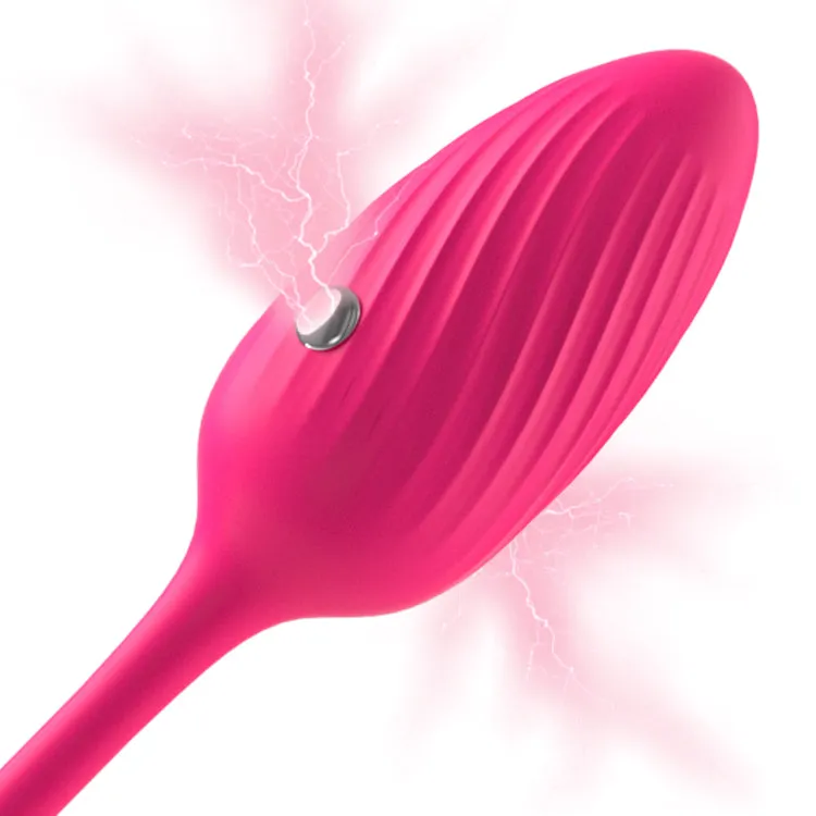 Remote Control Panty Egg Vibrator - E-stim Shocking Vibrating Butt Plug - Domlust