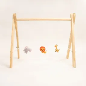 Rocking Potato Baby Activity Play gym- Felt Animals