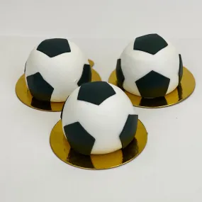 Soccer Ball Cupcake