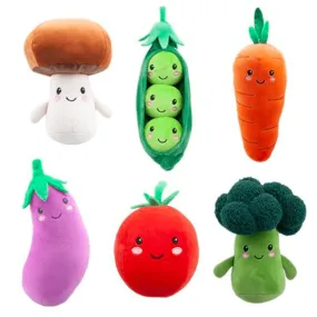 Softlings Foodies Super Soft Vegetables Plush Toys - 16cm