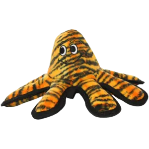 VIP Tuffy's Mega Octopus Tiger Print Dog Toy