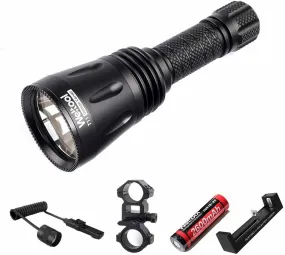 Weltool T11 Long Throw Search Flashlight 743yd Hunting Set Led Flashlight