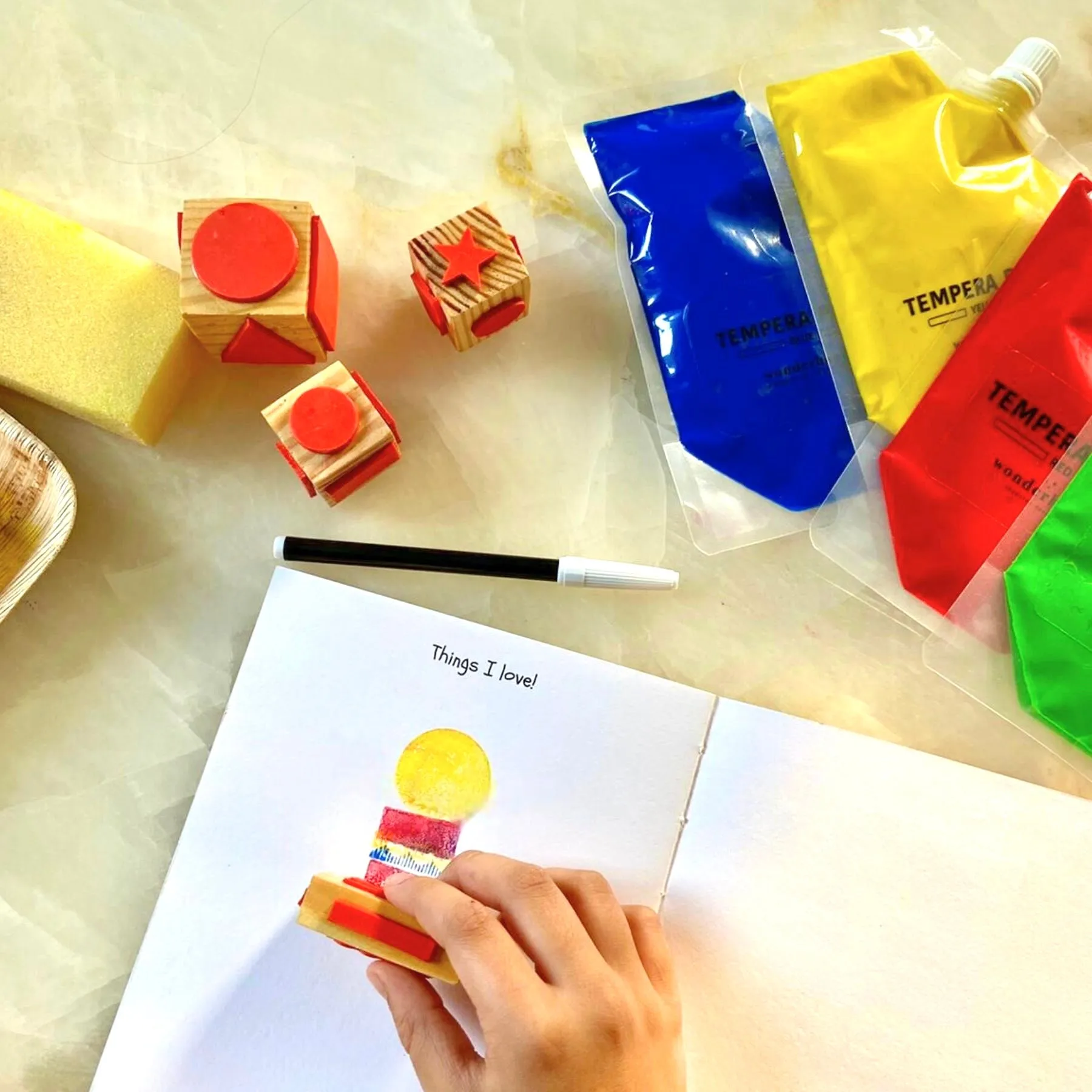 WonderHands DIY Shape-Stamping Kit